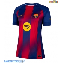 Camisa de time de futebol Barcelona Raphinha Belloli #11 Replicas 1º Equipamento Feminina 2025-26 Manga Curta